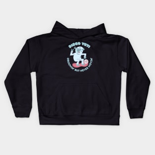 disco yeti #2 Kids Hoodie